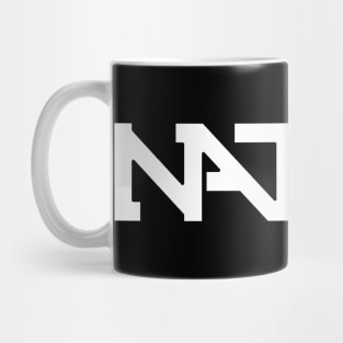 Nature - Cyberpunk Logotype Style Mug